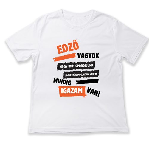Edző vagyok