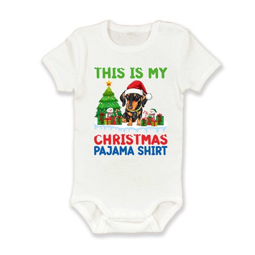 This is my Christmas pajama shirt, kutyás alvós póló, Karácsony