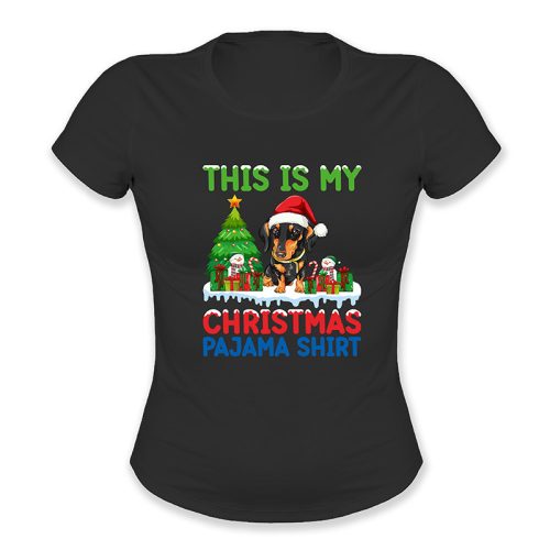 This is my Christmas pajama shirt, kutyás alvós póló, Karácsony