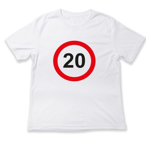 20. születésnap, KRESZ tábla