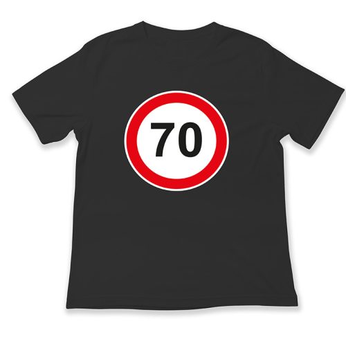 70. születésnap, KRESZ tábla