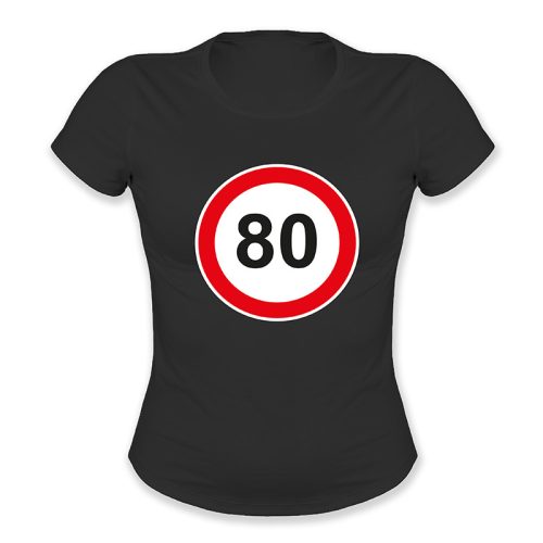 80. születésnap, KRESZ tábla