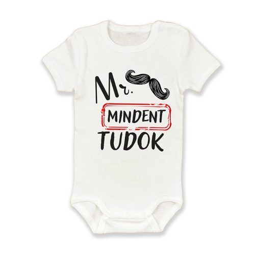 Mr. Mindent tudok, bajszos