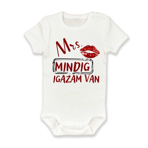 Mrs. Mindig igazam van, rúzsos