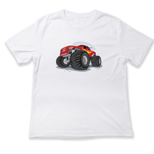 Monster truck, piros