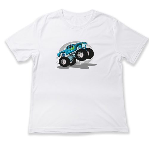 Monster truck, kék