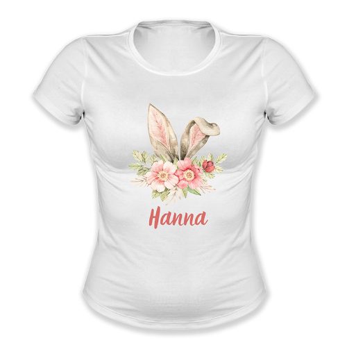 Hanna, nyuszifül, virág, Húsvét