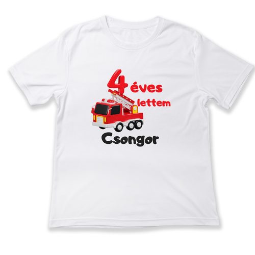 4 éves lettem, tűzoltós, Csongor