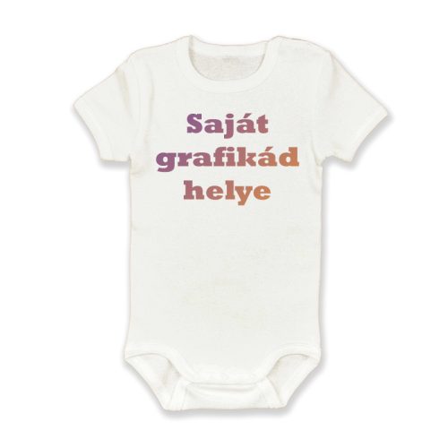Egyedi feliratos gyermek body