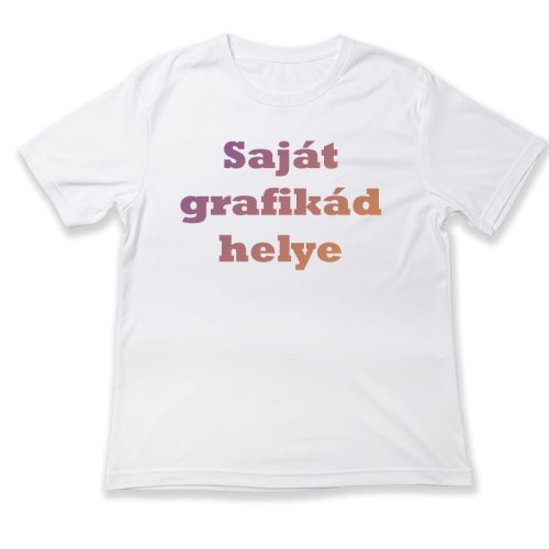 Egyedi feliratos fiú gyermek póló